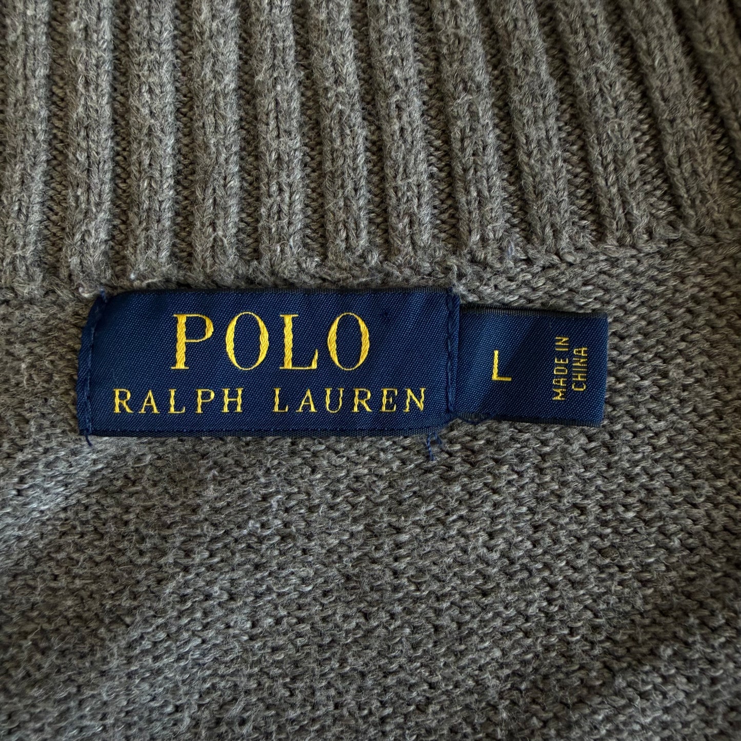 Polo Ralph Lauren Heavyweight Quarter Zip - L