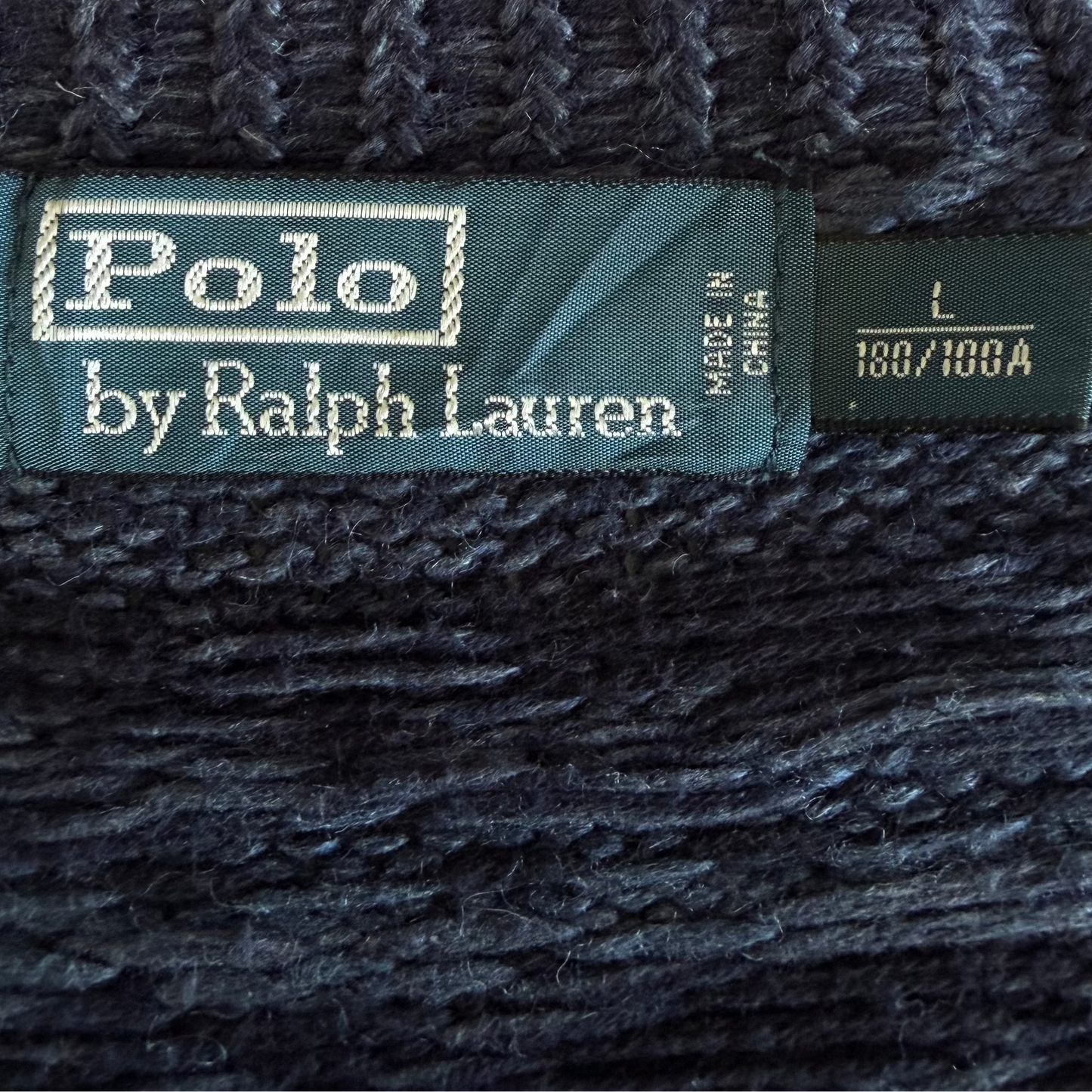 90s Polo Ralph Lauren Patterned Knit - L
