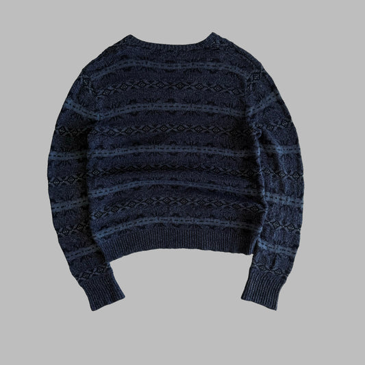 90s Polo Ralph Lauren Patterned Knit - L