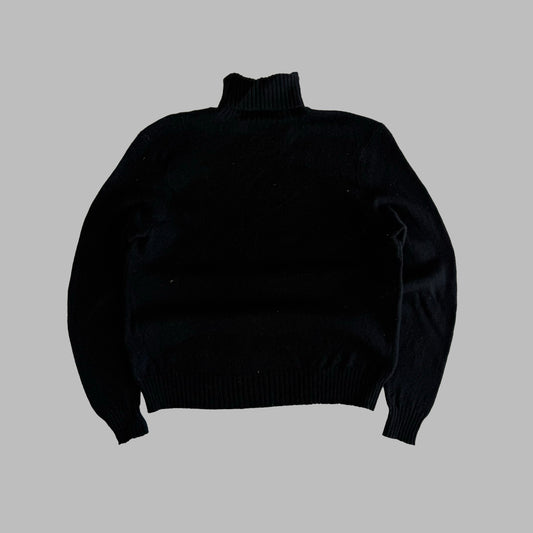 90s Polo Ralph Lauren Shetland Wool Pony Knit - L