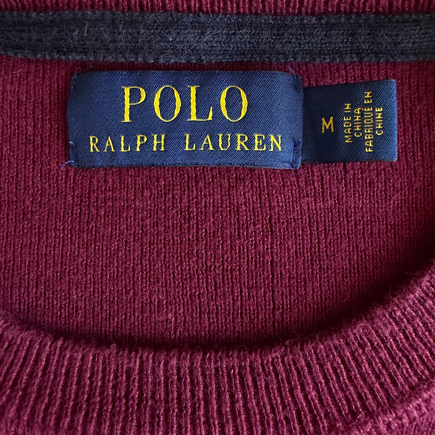 Polo Ralph Lauren Spell Out Pull Over - M