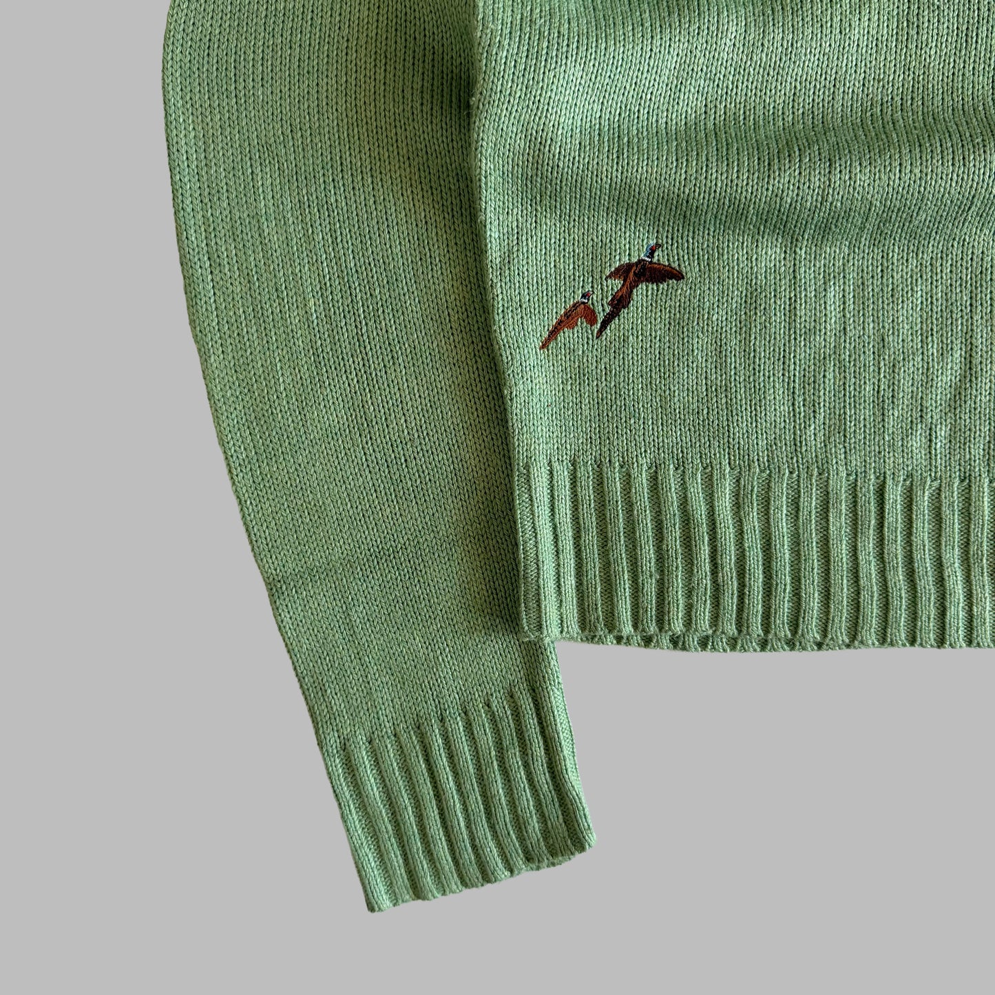 90s Polo Ralph Lauren Embroidered Bird Knit - XL