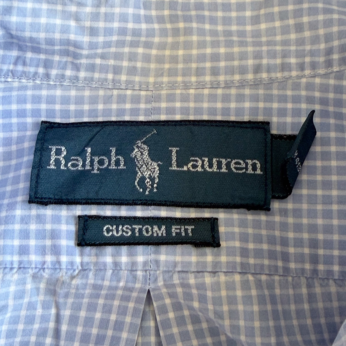 90s Polo Ralph Lauren Checkered Button Up Shirt - S