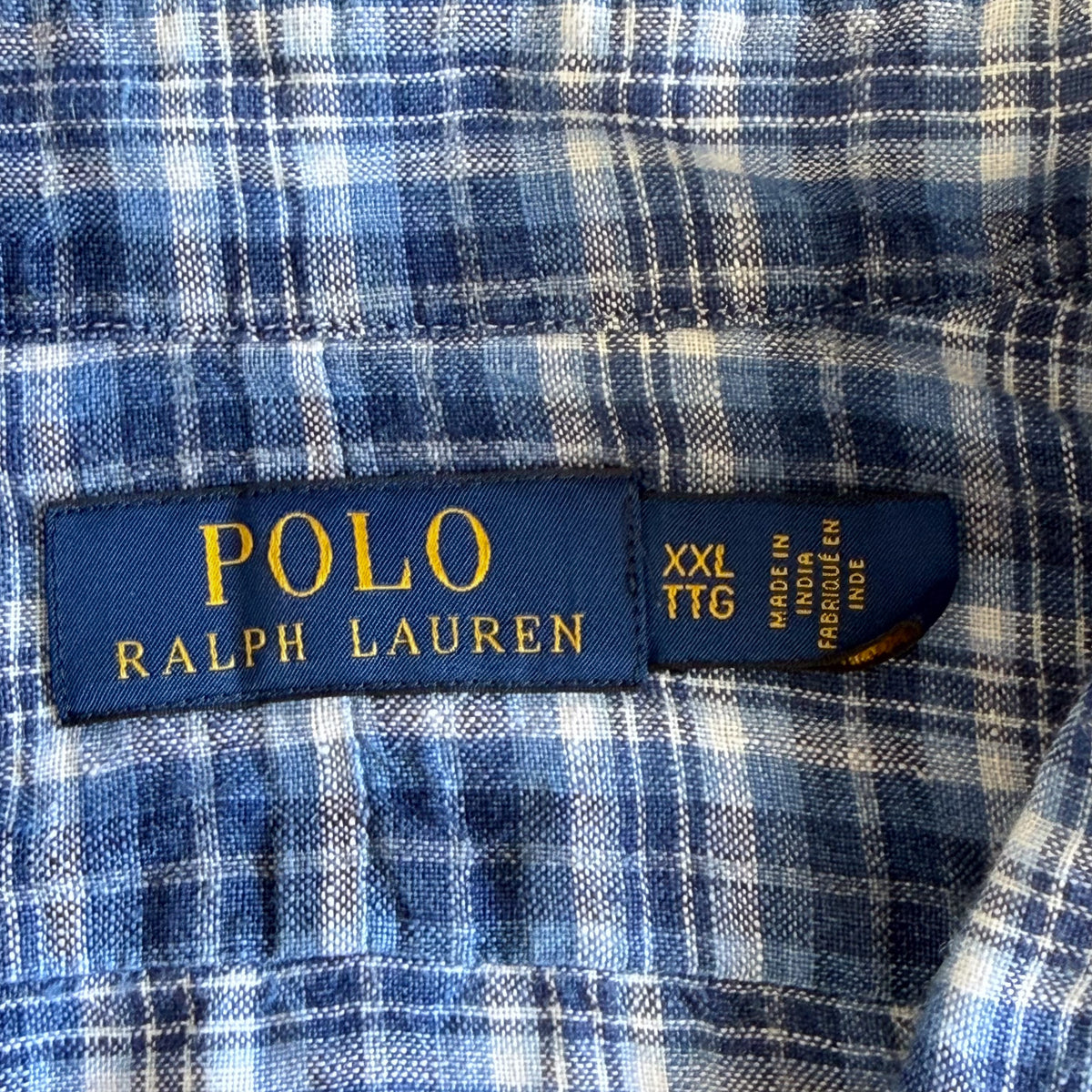 Polo Ralph Lauren Linen Button Up Shirt - XXL