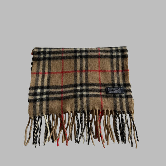 90s Burberry Nova Check Scarf