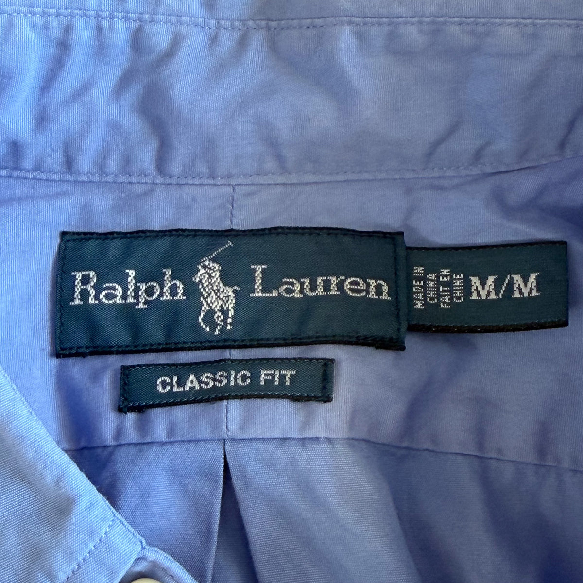 90s Polo Ralph Lauren Cotton Button Up Shirt - M