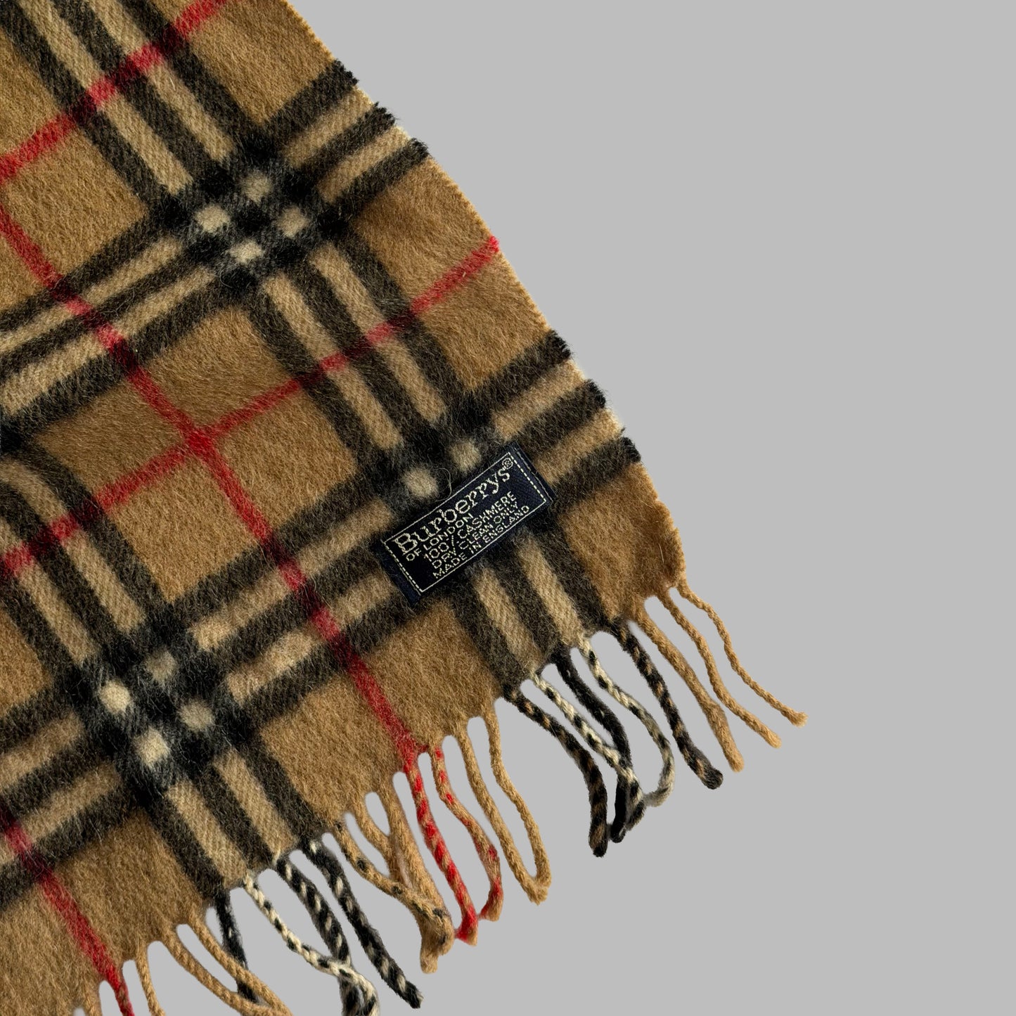 90s Burberry Nova Check Scarf