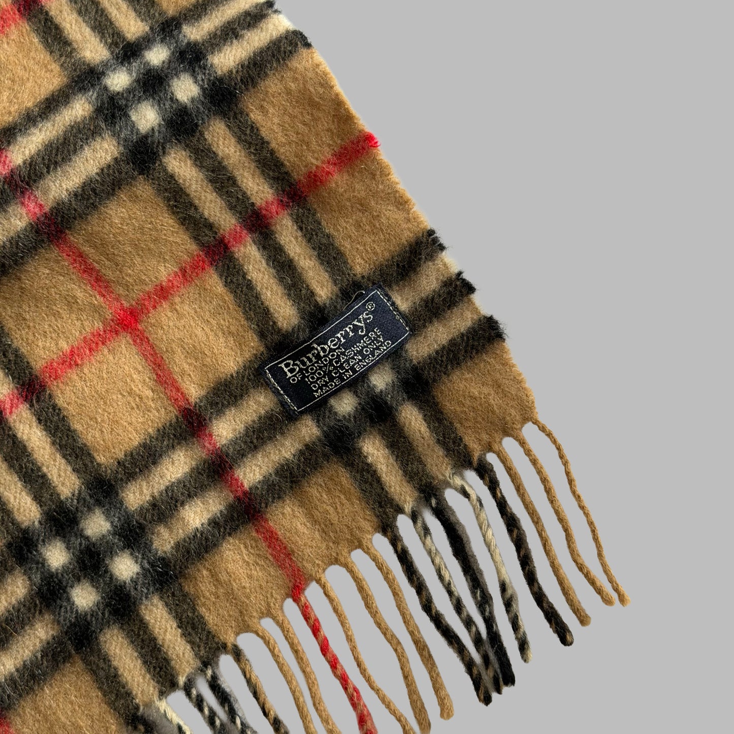 90s Burberry Nova Check Scarf