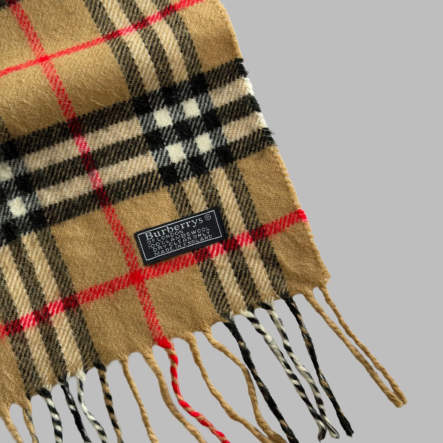90s Burberry Nova Check Scarf