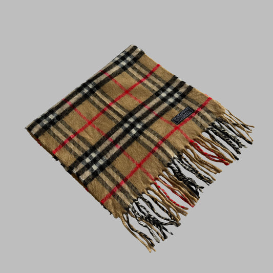 90s Burberry Nova Check Scarf