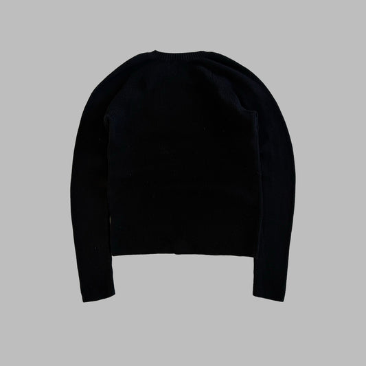 Y2K Polo Ralph Lauren Button Shoulder Knit - S