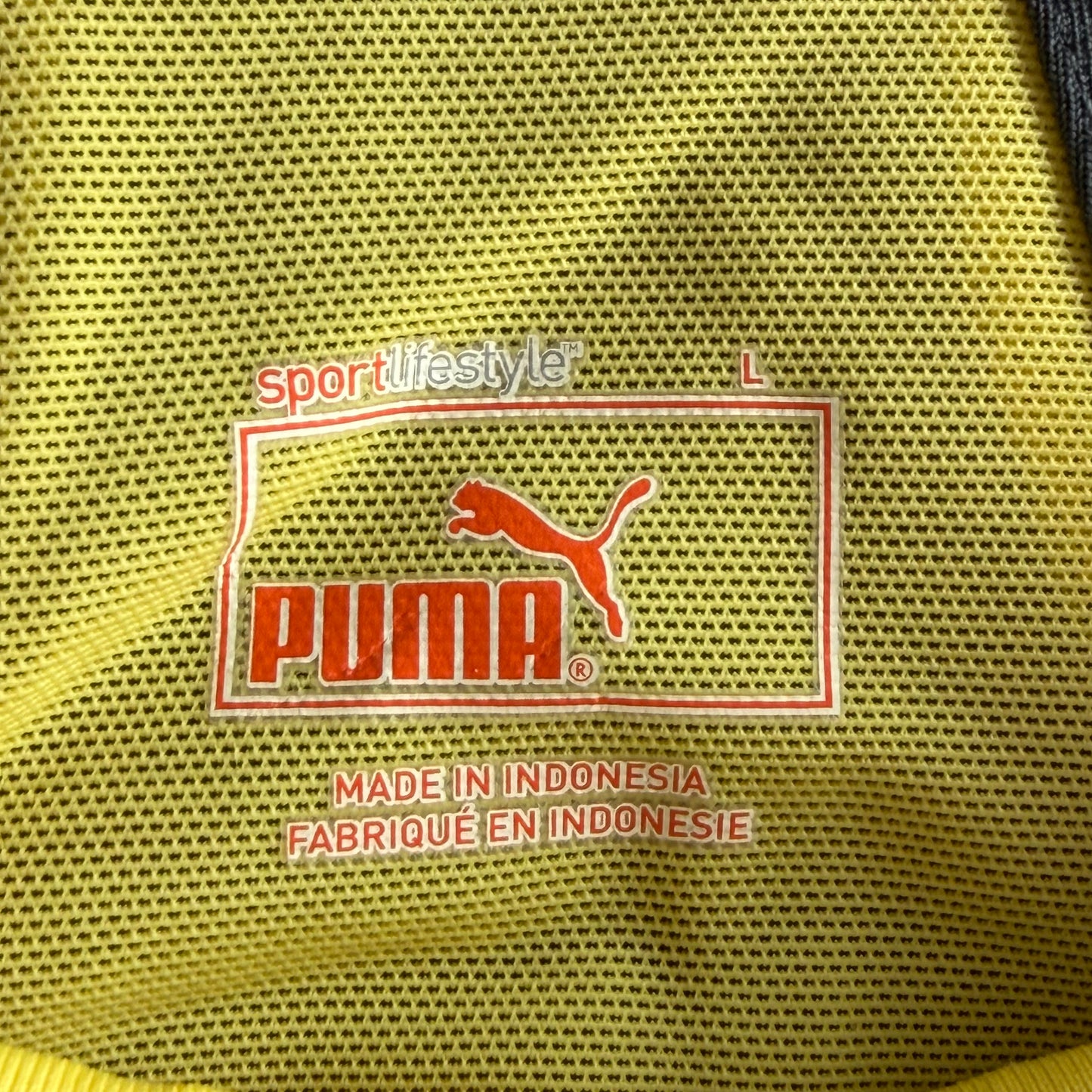 Y2K Puma Panelled Racer Back Tank - L