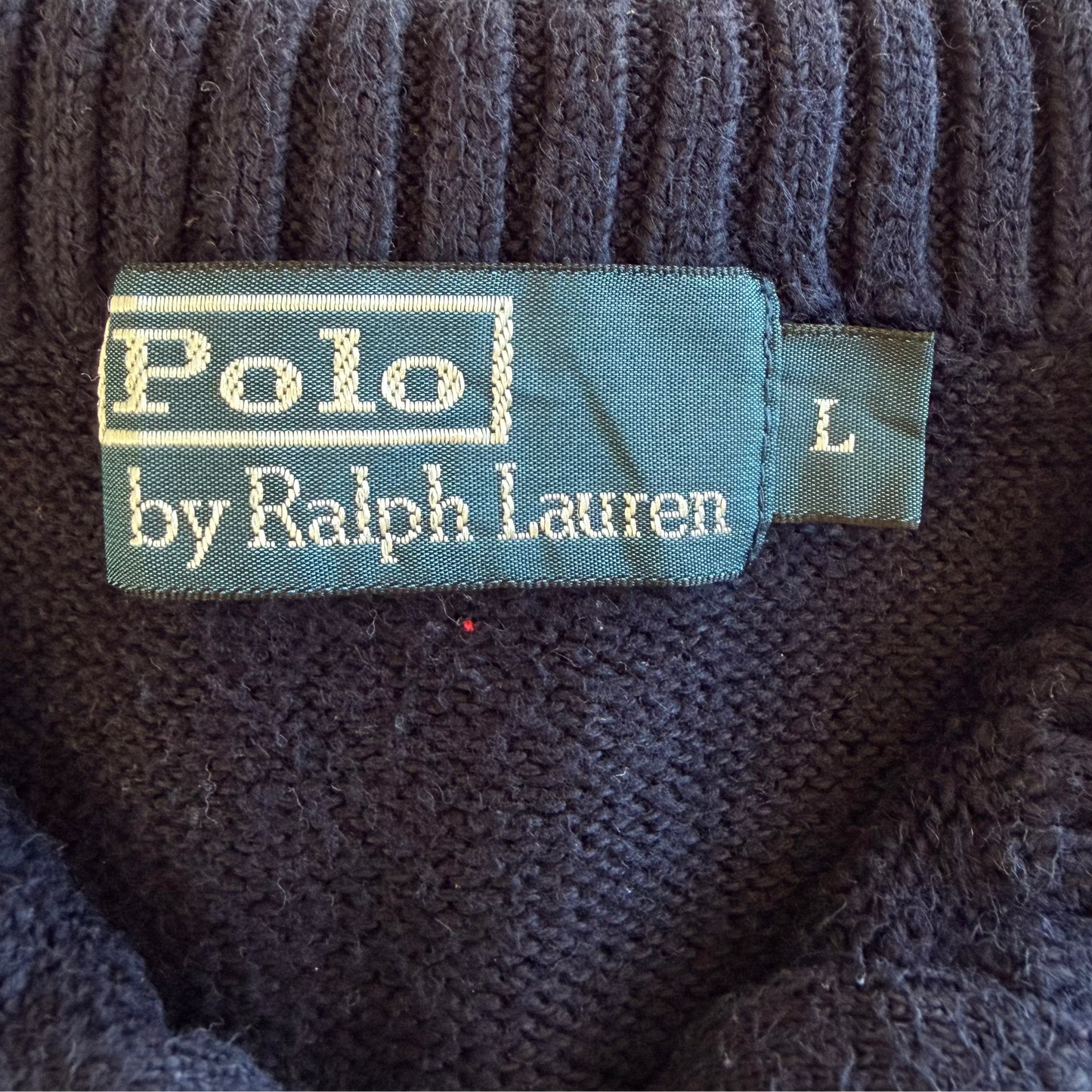 90s Polo Ralph Lauren Quarter Zip - L