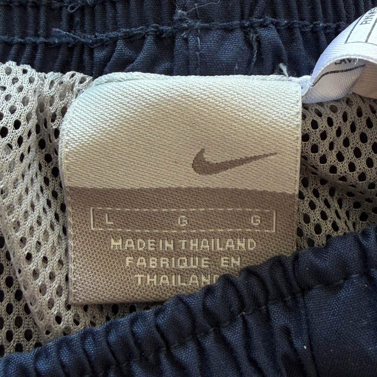 Y2K Nike Striped Wide Leg Track Pants - M