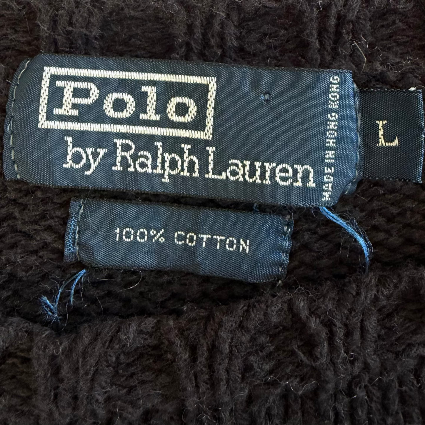 90s Polo Ralph Lauren Heavy Knit - L
