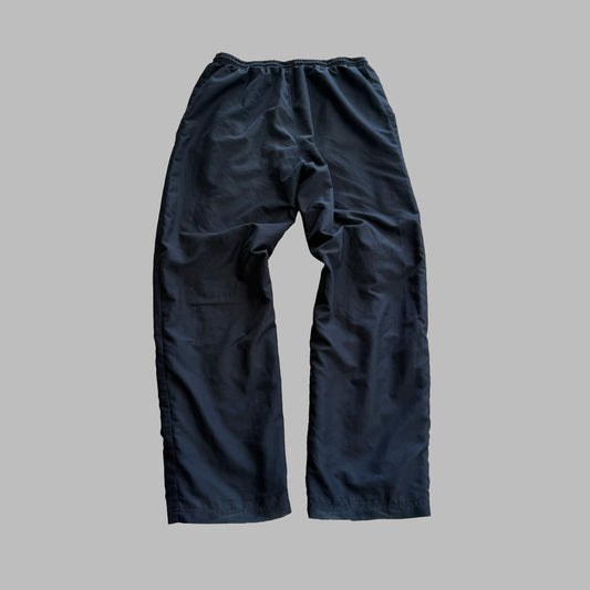 Y2K Adidas Striped Wide Leg Track Pants - S