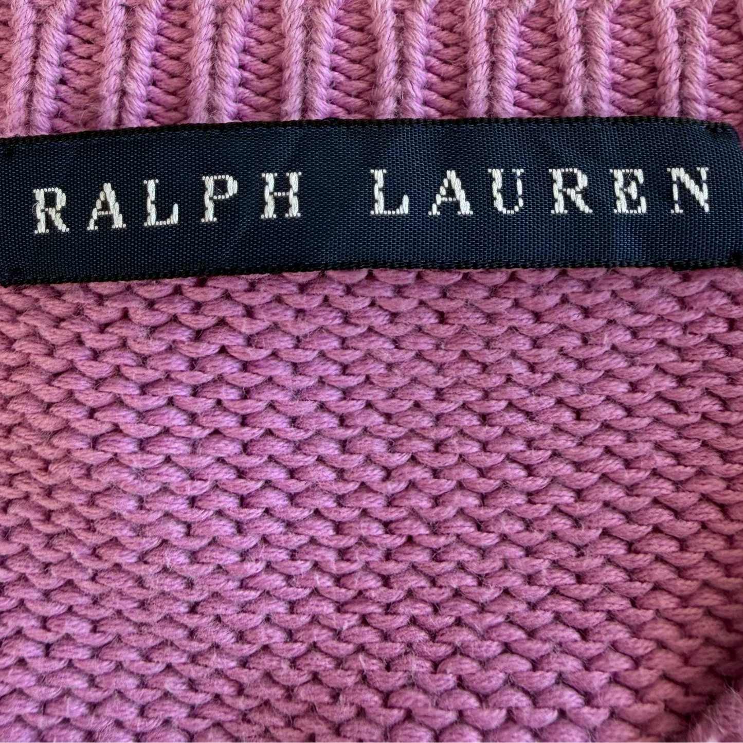 Y2K Polo Ralph Lauren Heavy Knit - S