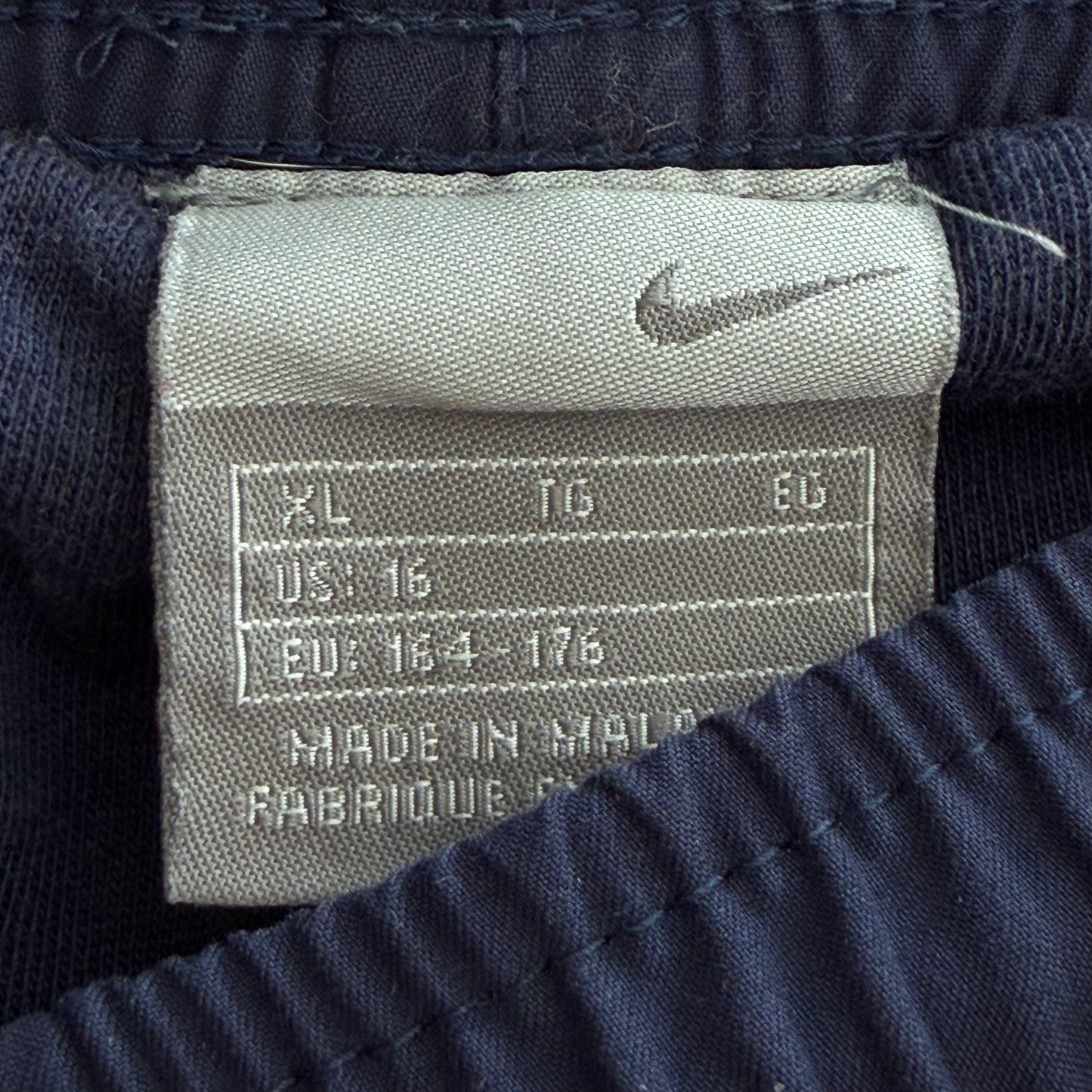 Y2K Nike Striped Wide Leg Track Pants - M