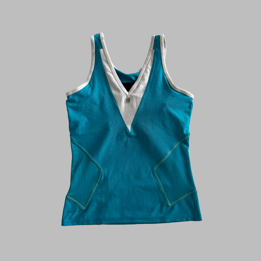 Y2K Nike Synched Swoosh Tank - M