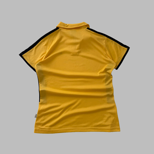 Y2K Nike Panelled Activewear Polo Top - XL