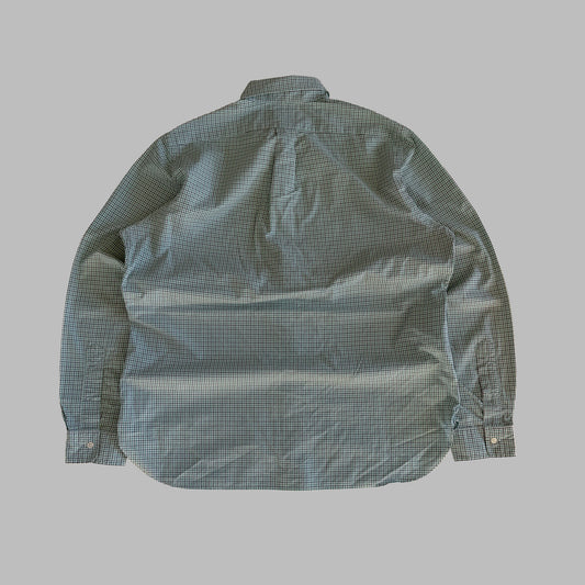 Y2K Polo Ralph Lauren Checkered Button Up Shirt - L