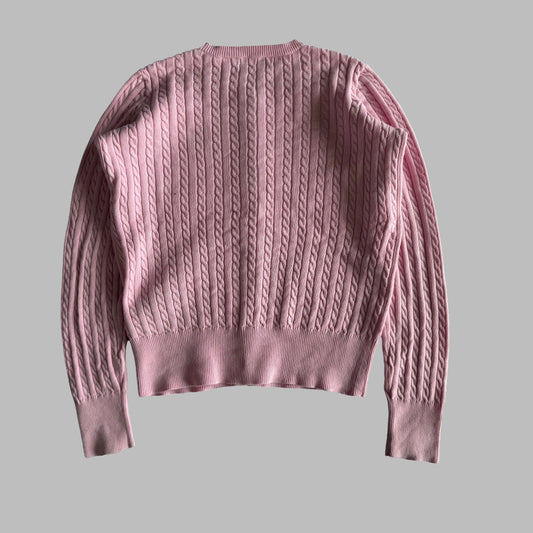 Ralph Lauren Cable Knit Cardigan - Small