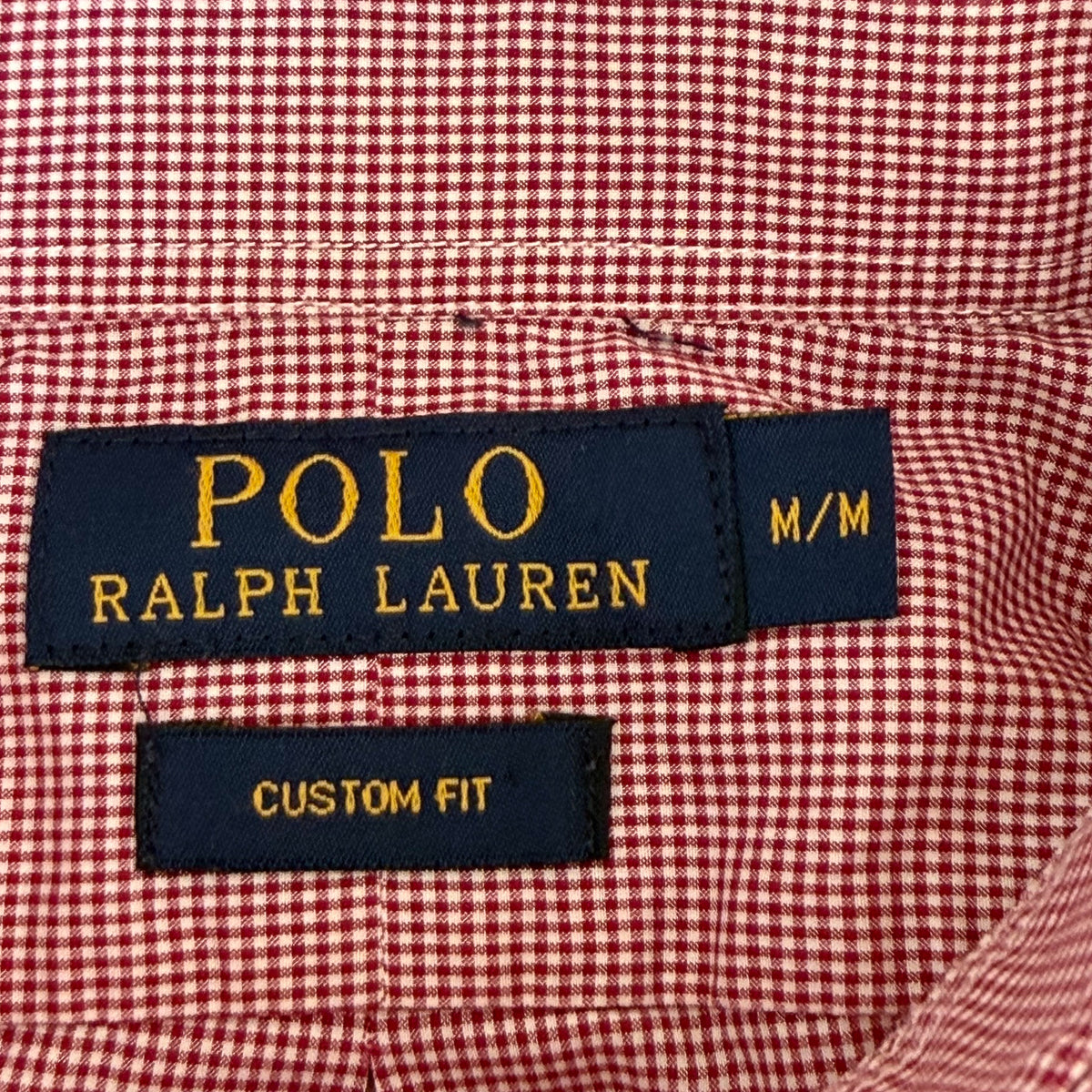 Polo Ralph Lauren Checkered Button Up Shirt - M