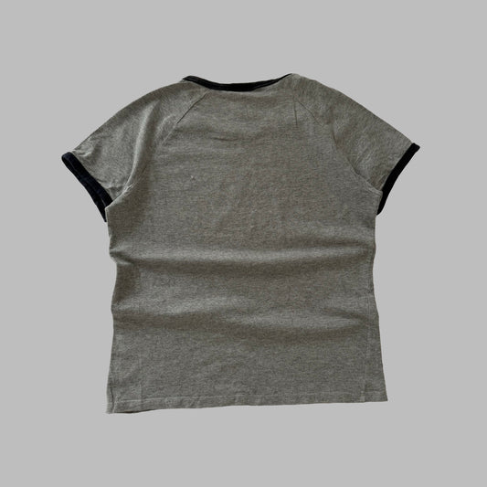Y2K Nike Spell Out Ringer Tee - M