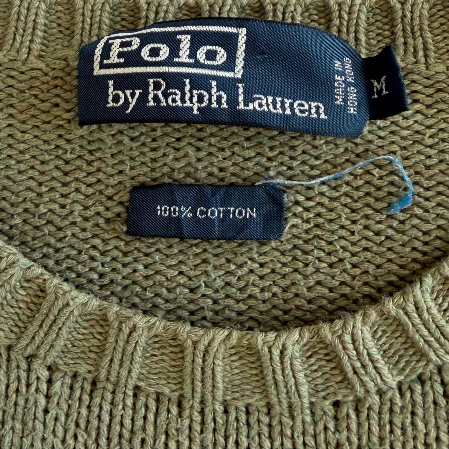 90s Polo Ralph Lauren Heavy Knit - L