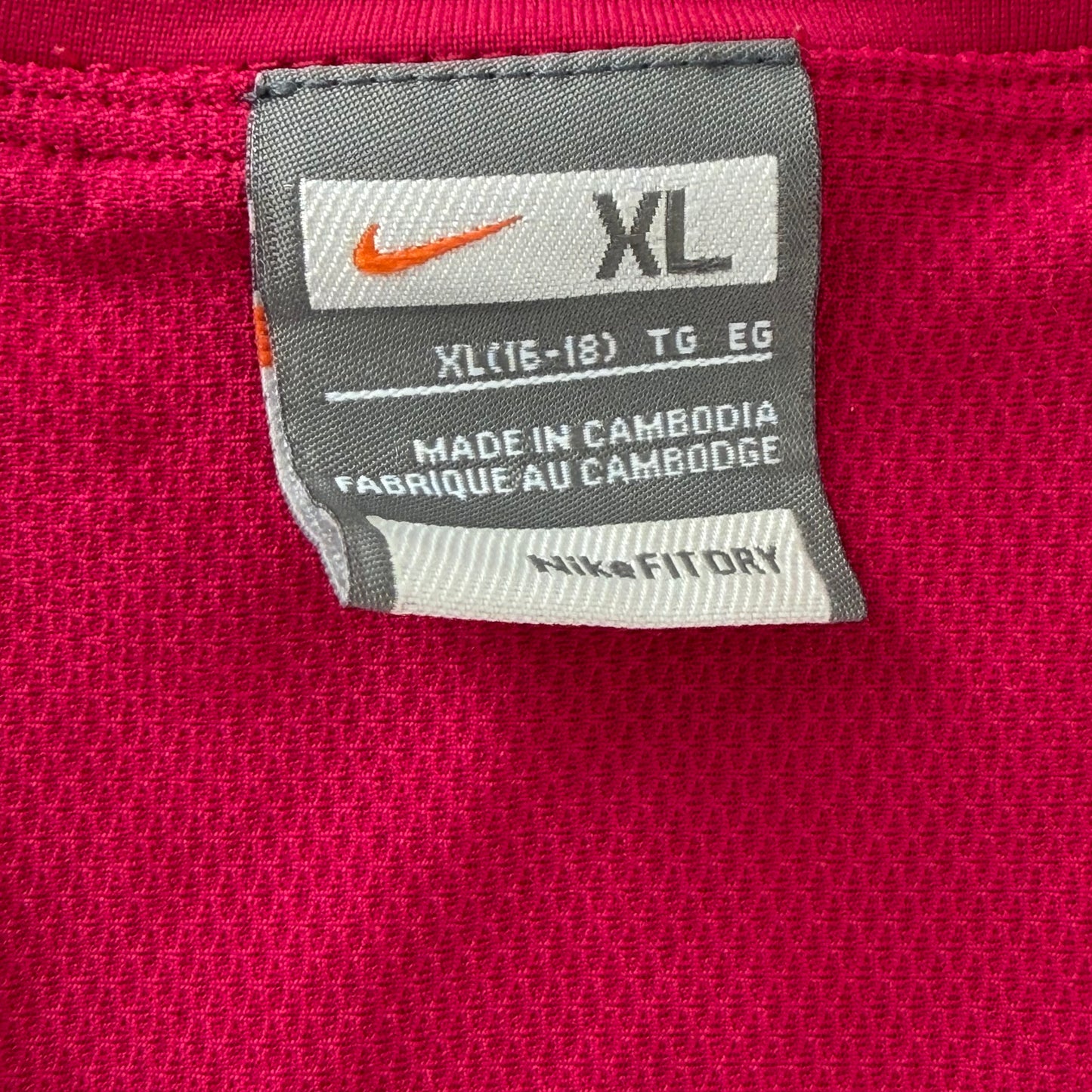 Y2K Nike Panelled Activewear Racer Back Tank - XL