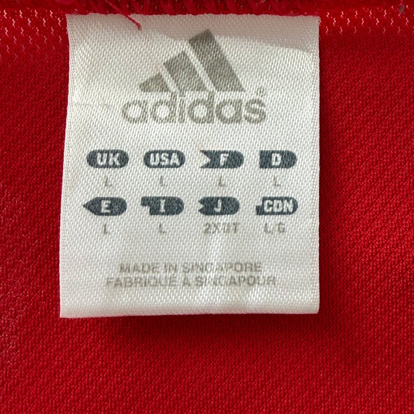 Y2K Adidas Striped Activewear Tank - S
