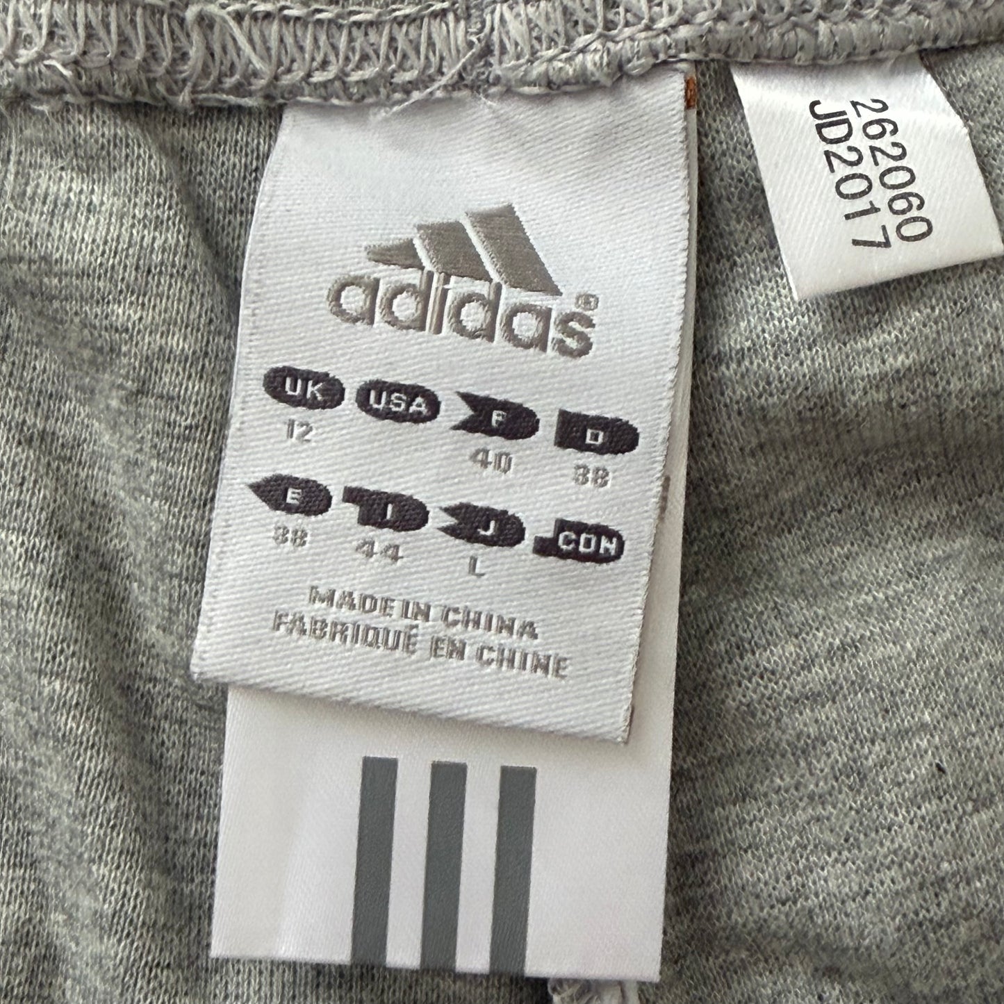 Y2K Adidas Three Stripe Cotton Capris - M