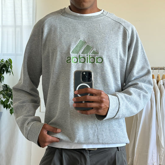 Adidas Embroidered Sweatshirt - XL