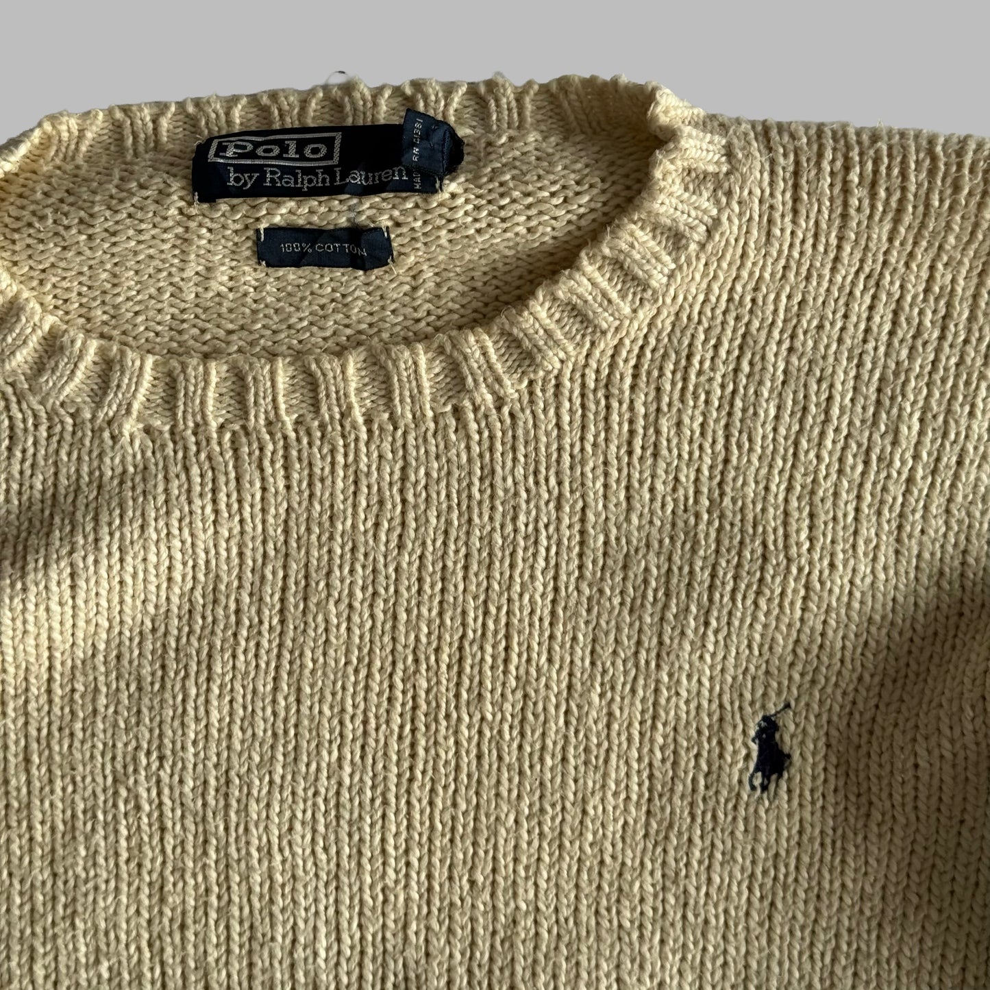 Ralph Lauren Heavy Knit - Large