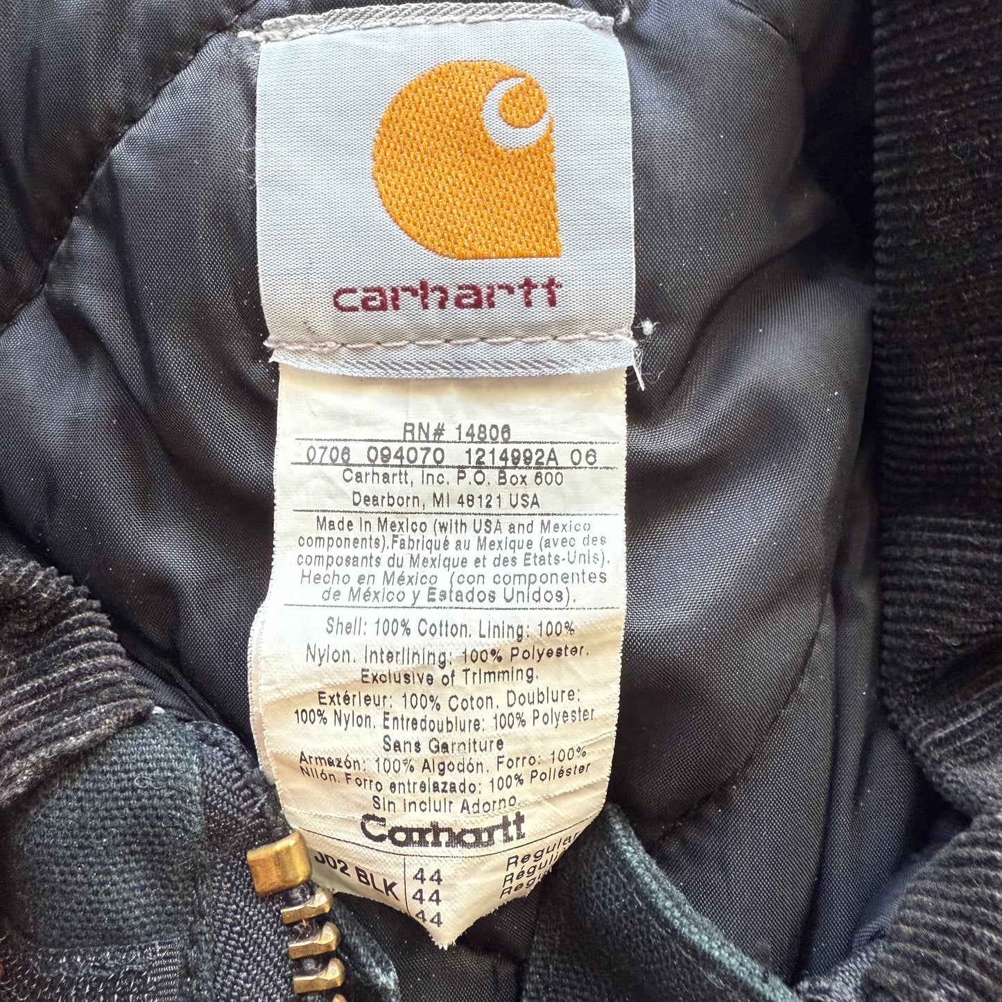 Carhartt Duck Work Jacket - XL