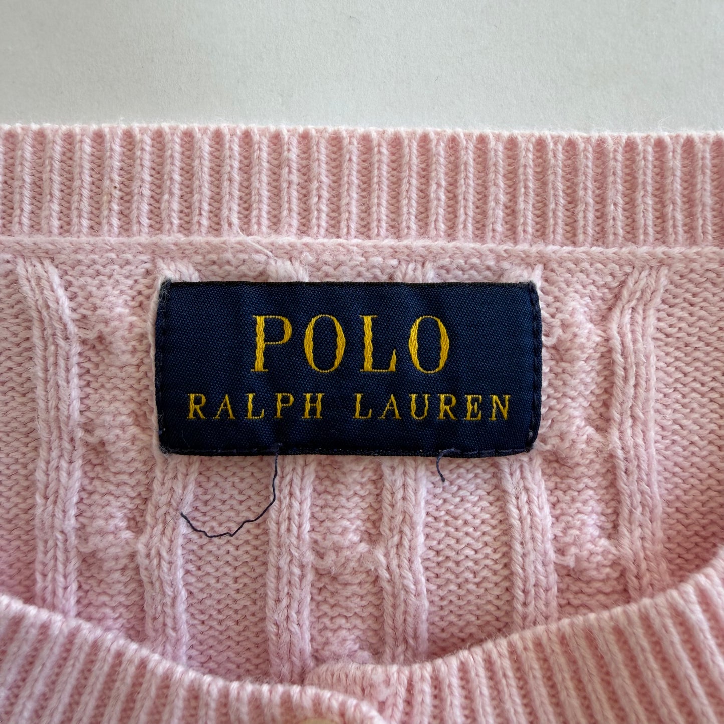 Polo Ralph Lauren Cable Knit Cardigan - S