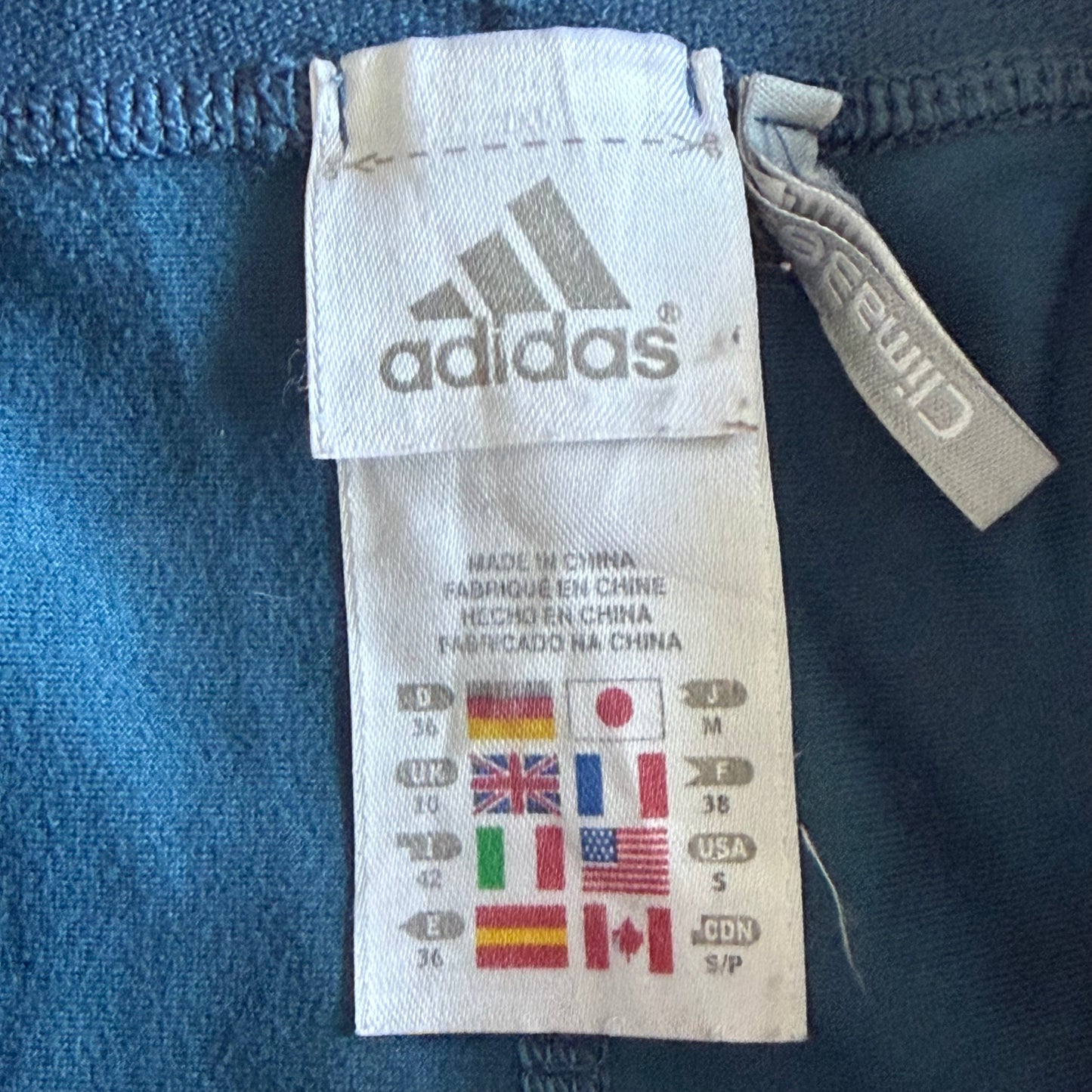 90s Adidas Wide Leg Active Capris - XS