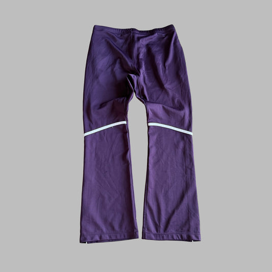 Y2K Nike Striped Active Track Pants - M