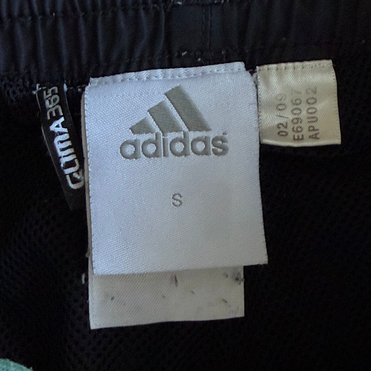 Y2K Adidas Three Stripe Activewear Capris - S
