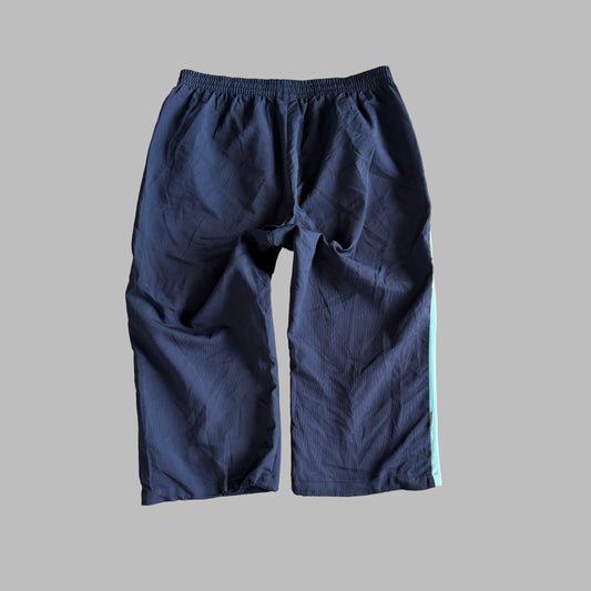 Y2K Adidas Panelled 3/4 Track Pants - S