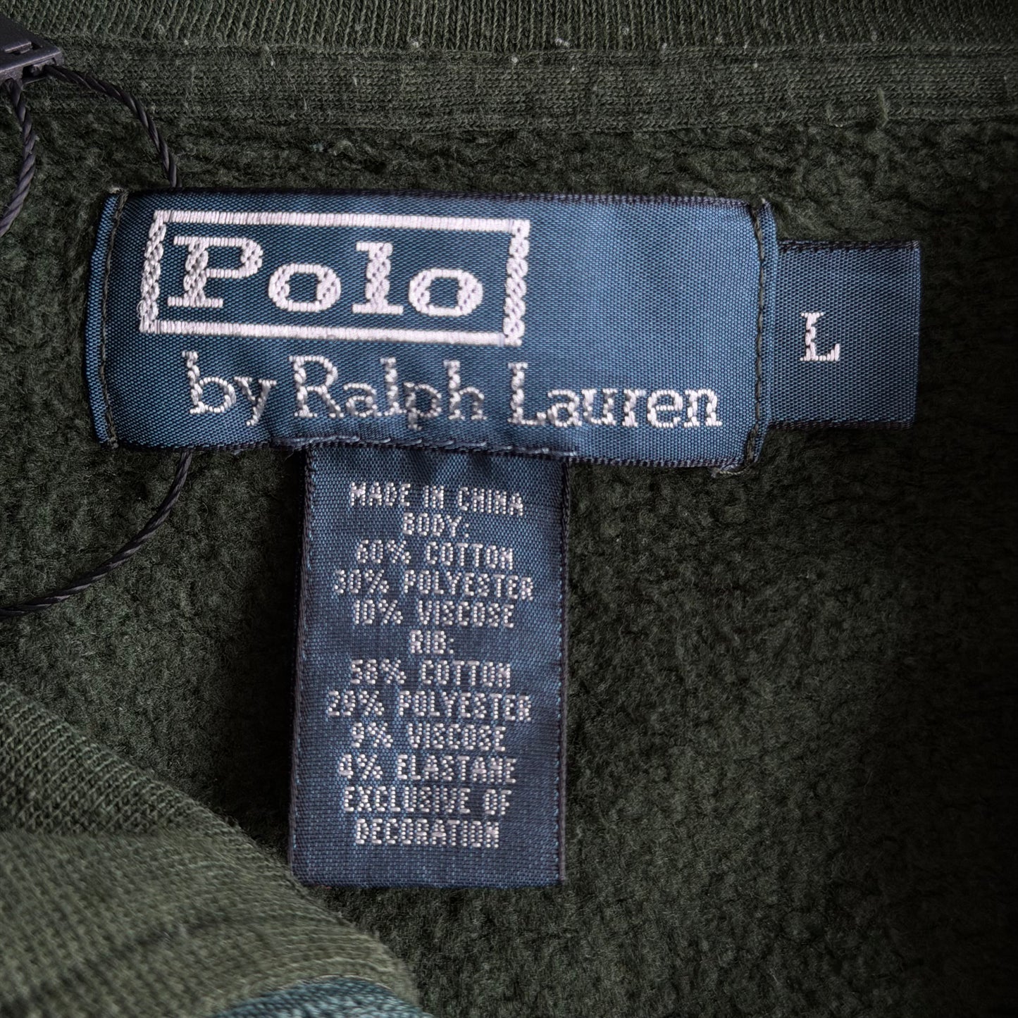 90s Polo Ralph Lauren Striped Heavyweight Jacket - L