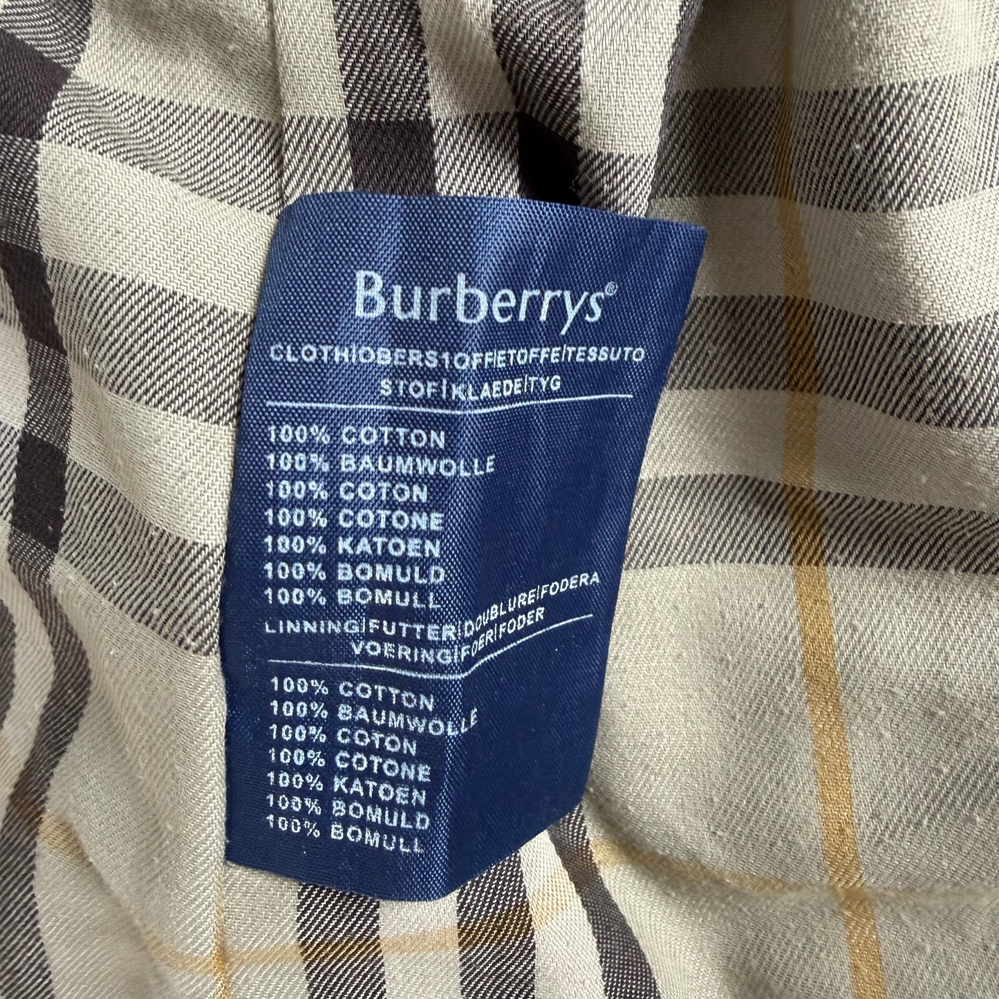 90s Burberry Trench Coat - M