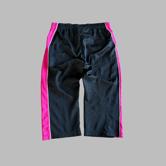 Y2K Adidas Striped 3/4 Length Track Pants - S