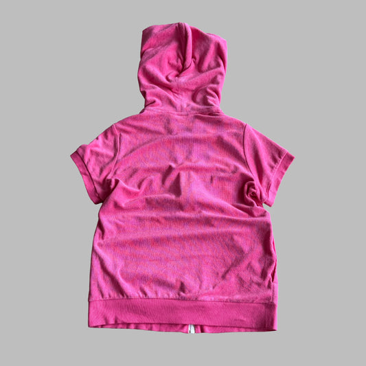 Y2K Adidas Towel Hooded Top - XL