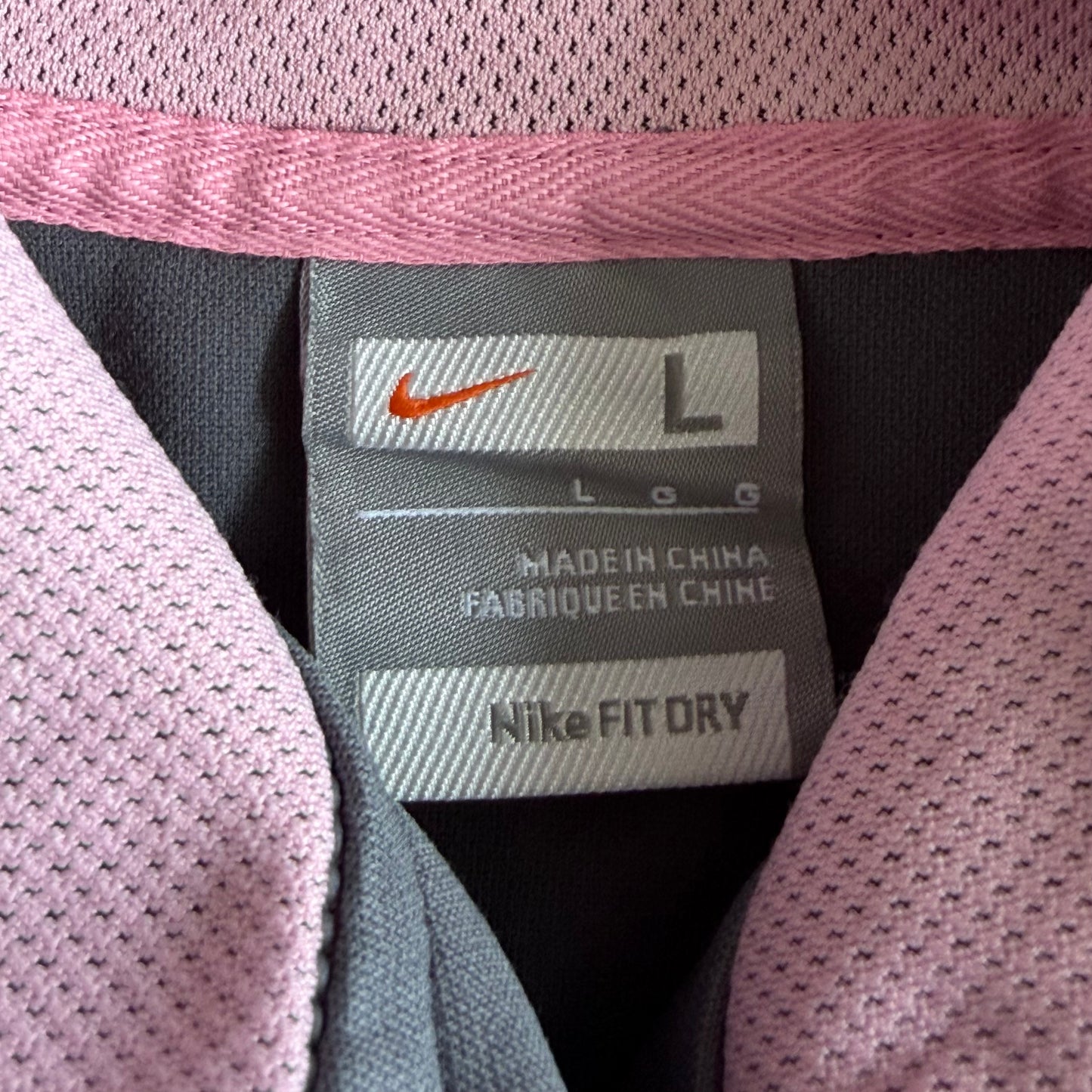 Y2K Nike Panelled Lightweight Track Jacket - M