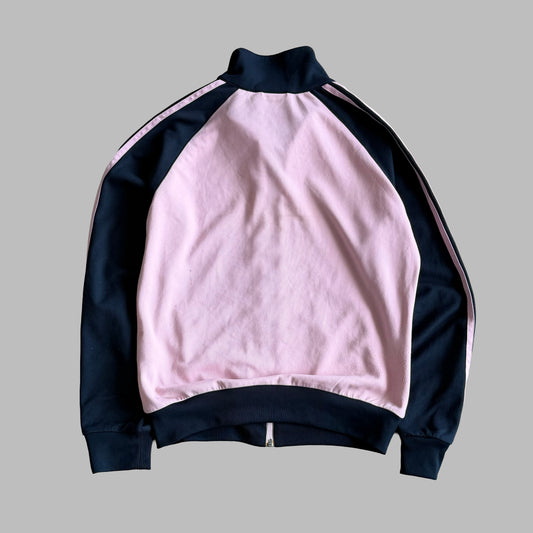 Y2K Adidas Three Stripe Track Jacket - M