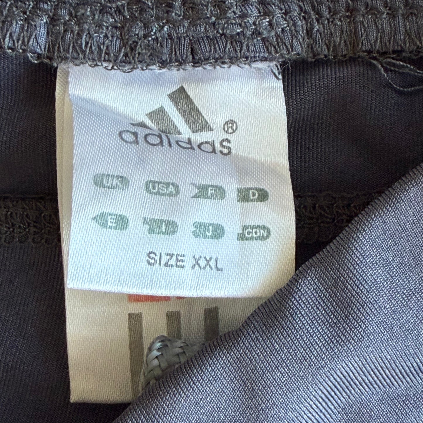Y2K Adidas Three Stripe Activewear Shorts - S