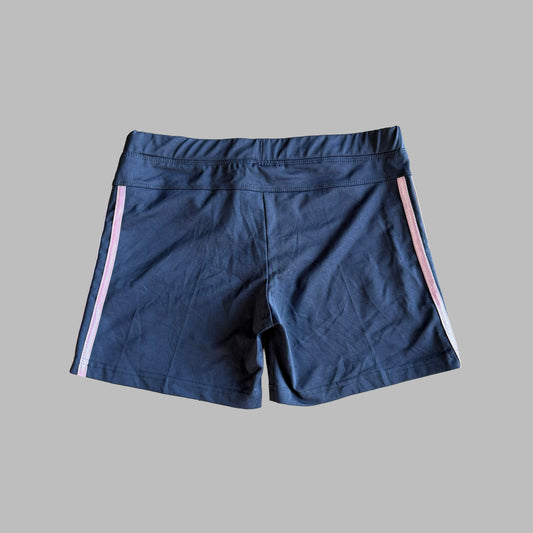 Y2K Adidas Three Stripe Activewear Shorts - S