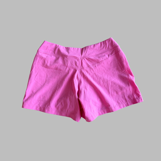 Y2K Nike Striped Activewear Shorts - S
