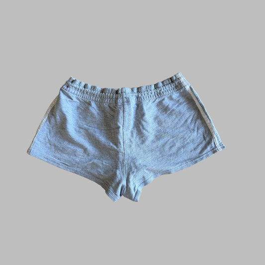 Y2K Adidas Three Stripe Micro Shorts - M